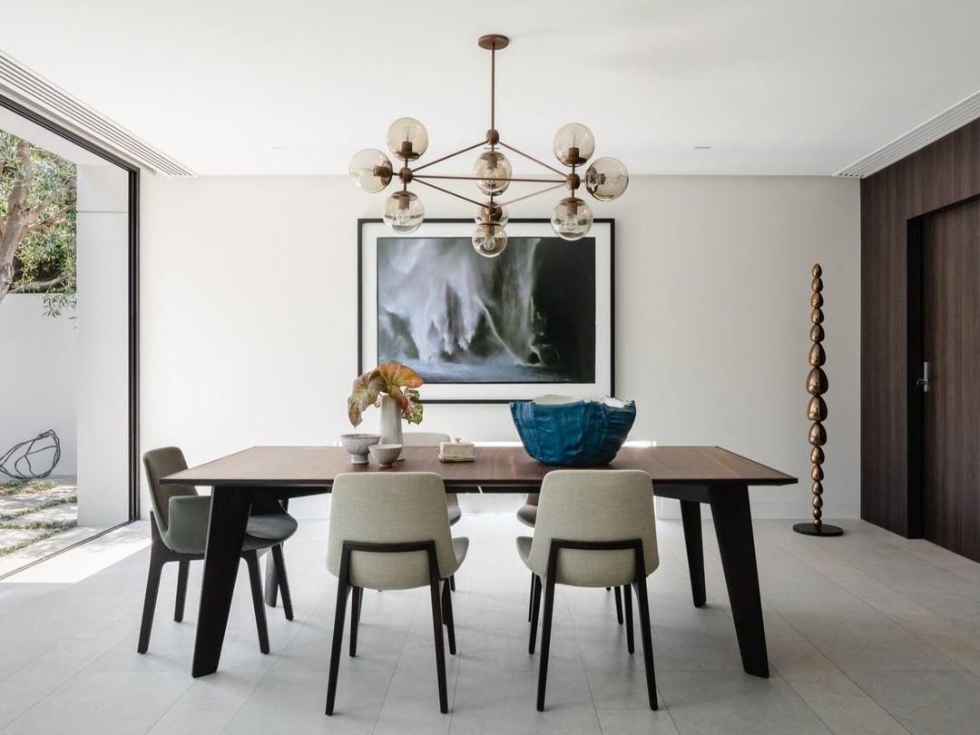 PERLAGE Glass Globe Cluster Chandelier