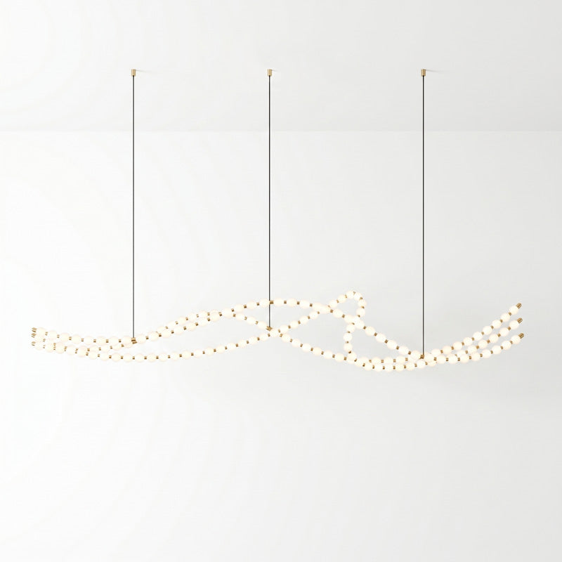 LUMINA Sculptural Globe LED Chandelier