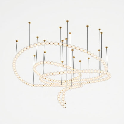 LUMINA Sculptural Globe LED Chandelier