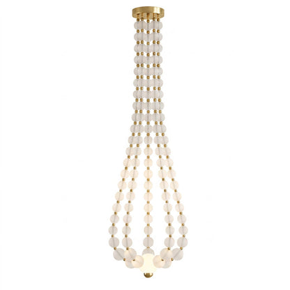 LUMINA Sculptural Globe LED Chandelier