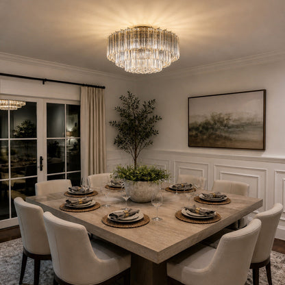 Celia Fluted Glass Ceiling Light