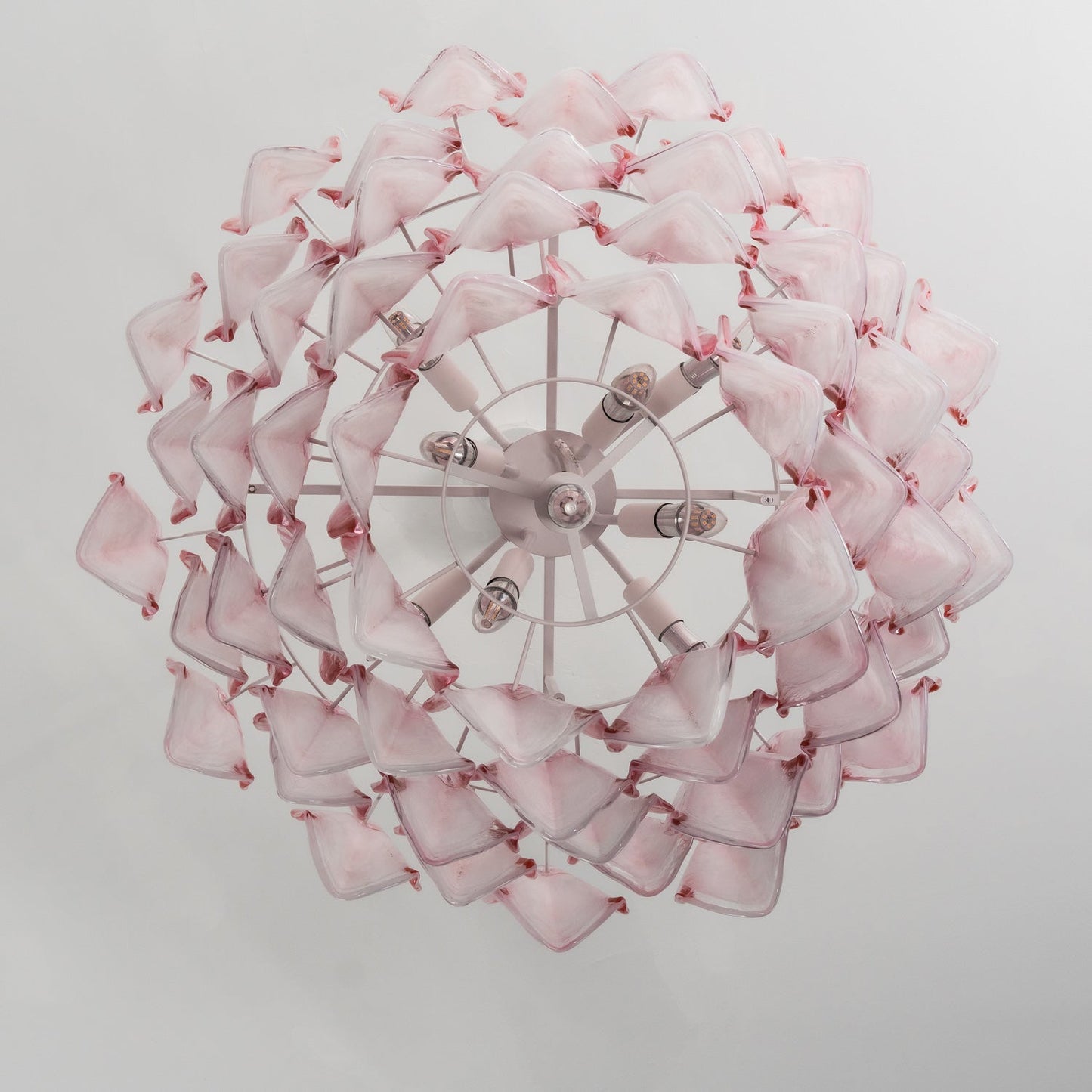 Elara Blush Petal Chandelier