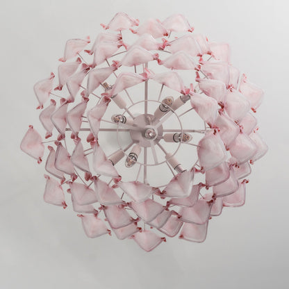 Elara Blush Petal Chandelier