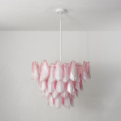 Elara Blush Petal Chandelier