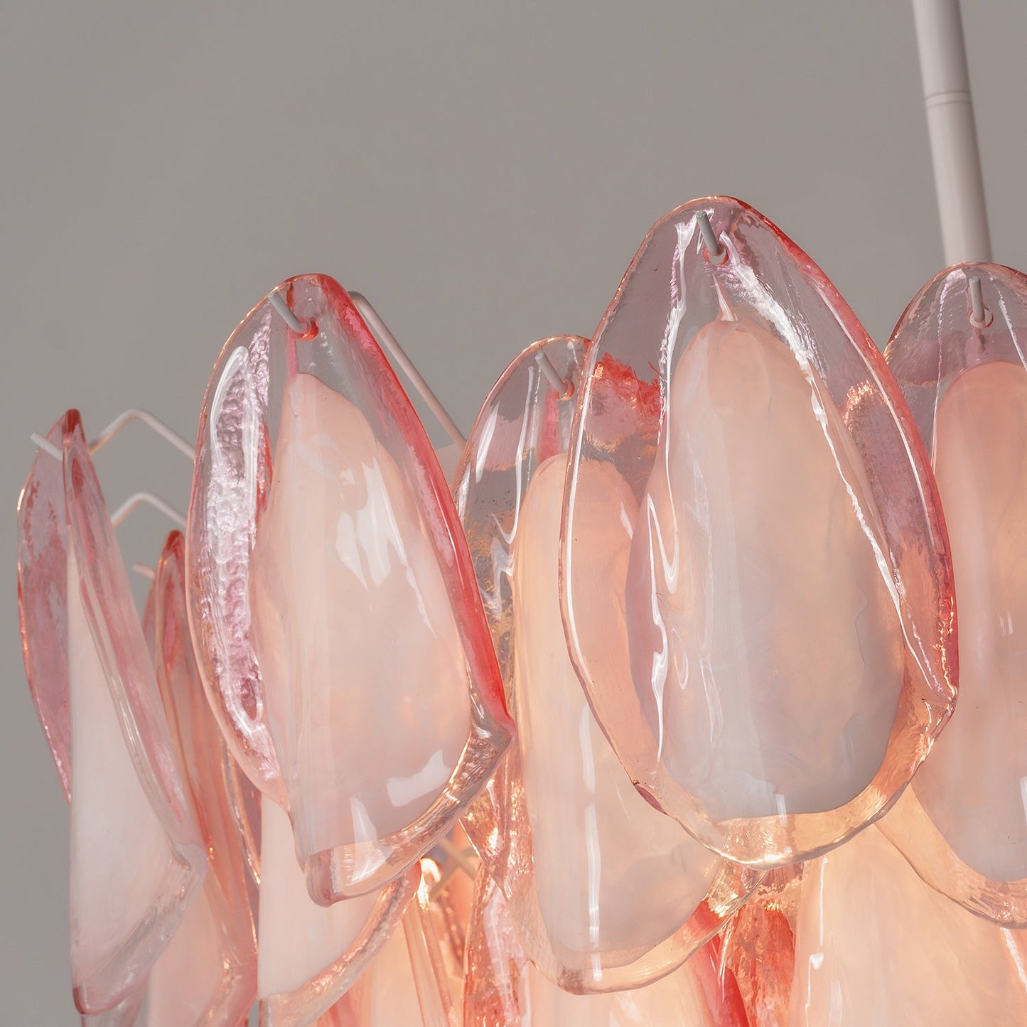 Elara Blush Petal Chandelier