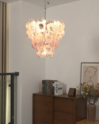Fiorella Blush Petal Chandelier