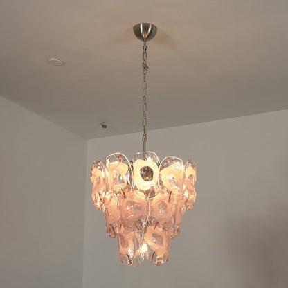 Fiorella Blush Petal Chandelier