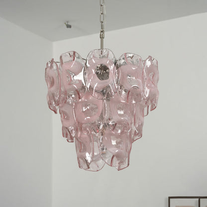 Fiorella Blush Petal Chandelier