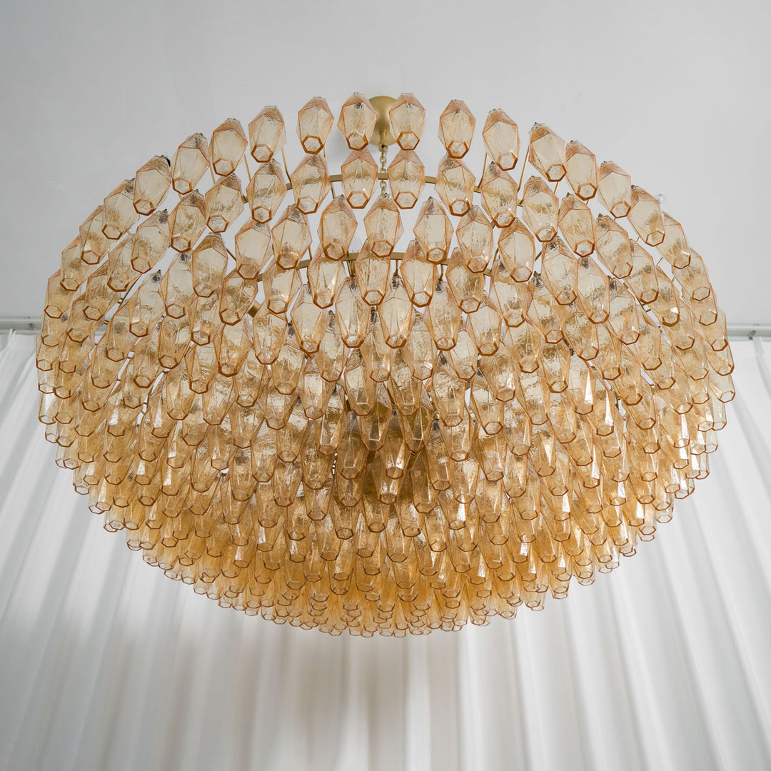 Amber Murano Chandelier