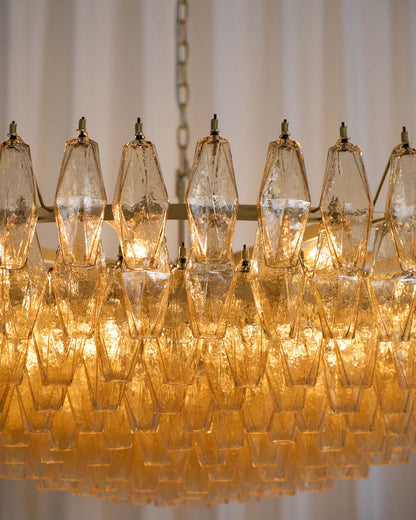 Amber Murano Chandelier