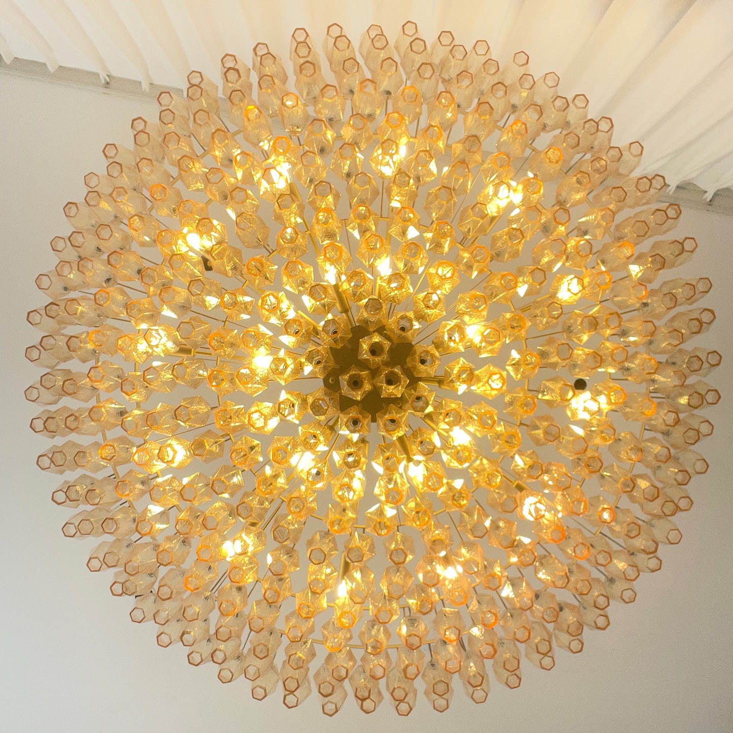 Amber Murano Chandelier
