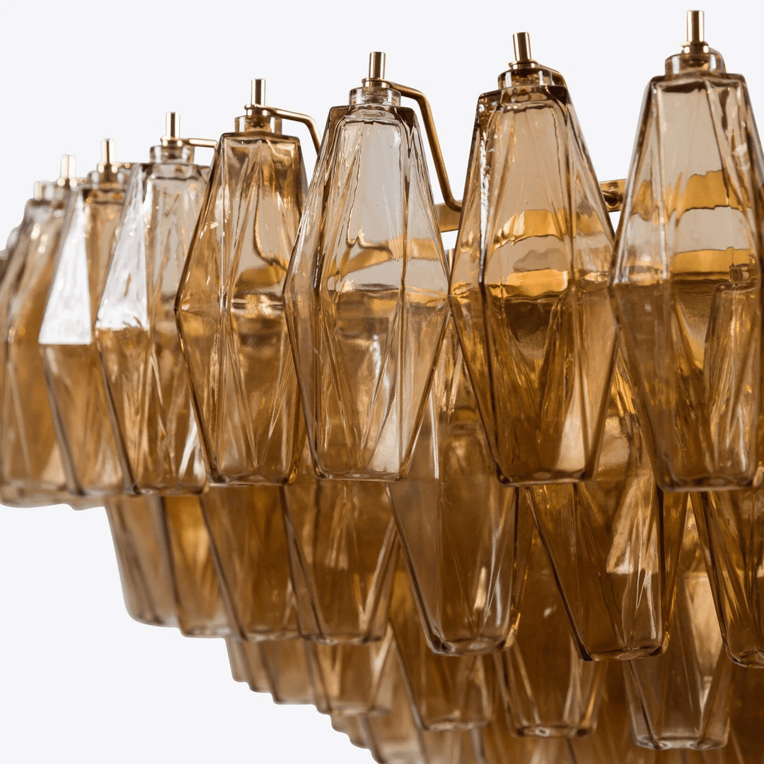 Amber Murano Chandelier