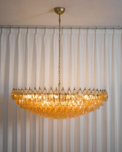 Amber Murano Chandelier