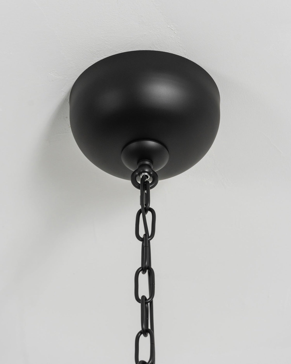 FUCINA Wrought Iron Linen Linear Chandelier