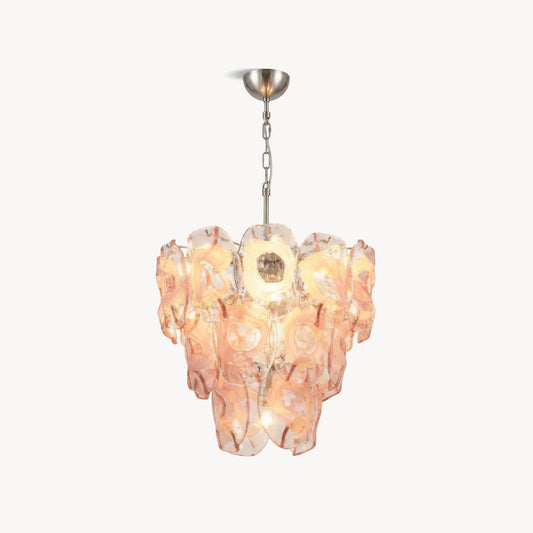 Fiorella Blush Petal Chandelier