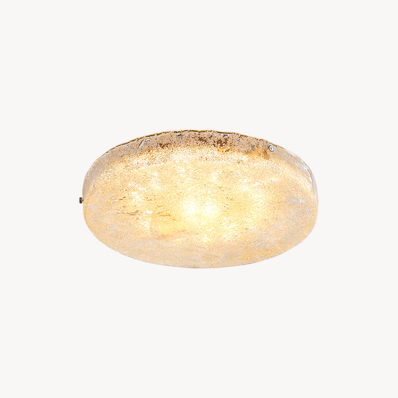 BRINA Ice Glass Flush Mount