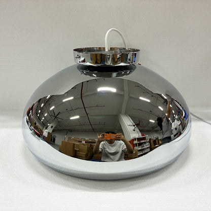 HARK Mirror-Chrome Flush Mount Ceiling Light
