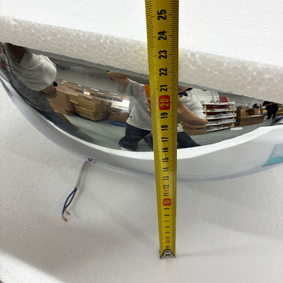 HARK Mirror-Chrome Flush Mount Ceiling Light