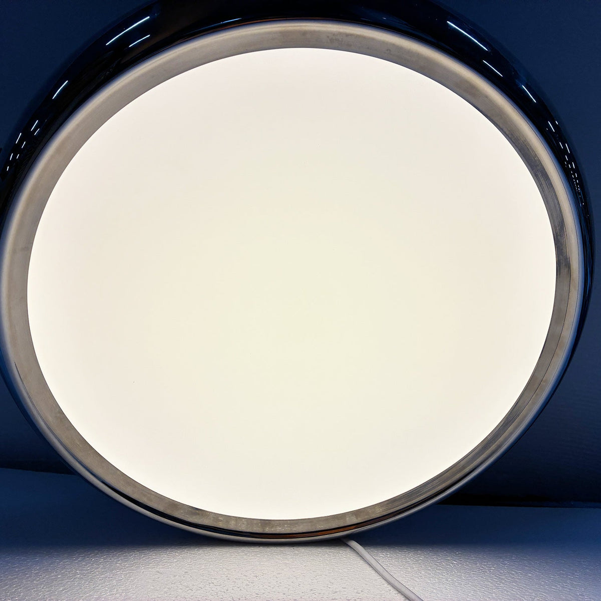 HARK Mirror-Chrome Flush Mount Ceiling Light