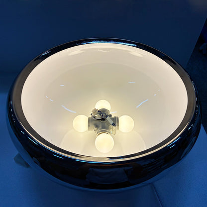 HARK Mirror-Chrome Flush Mount Ceiling Light
