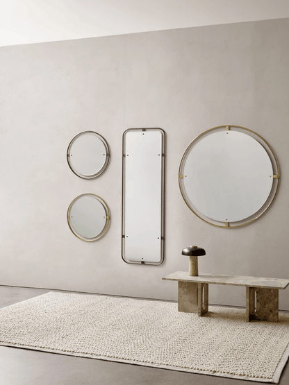 Travertine Halo Table Lamp