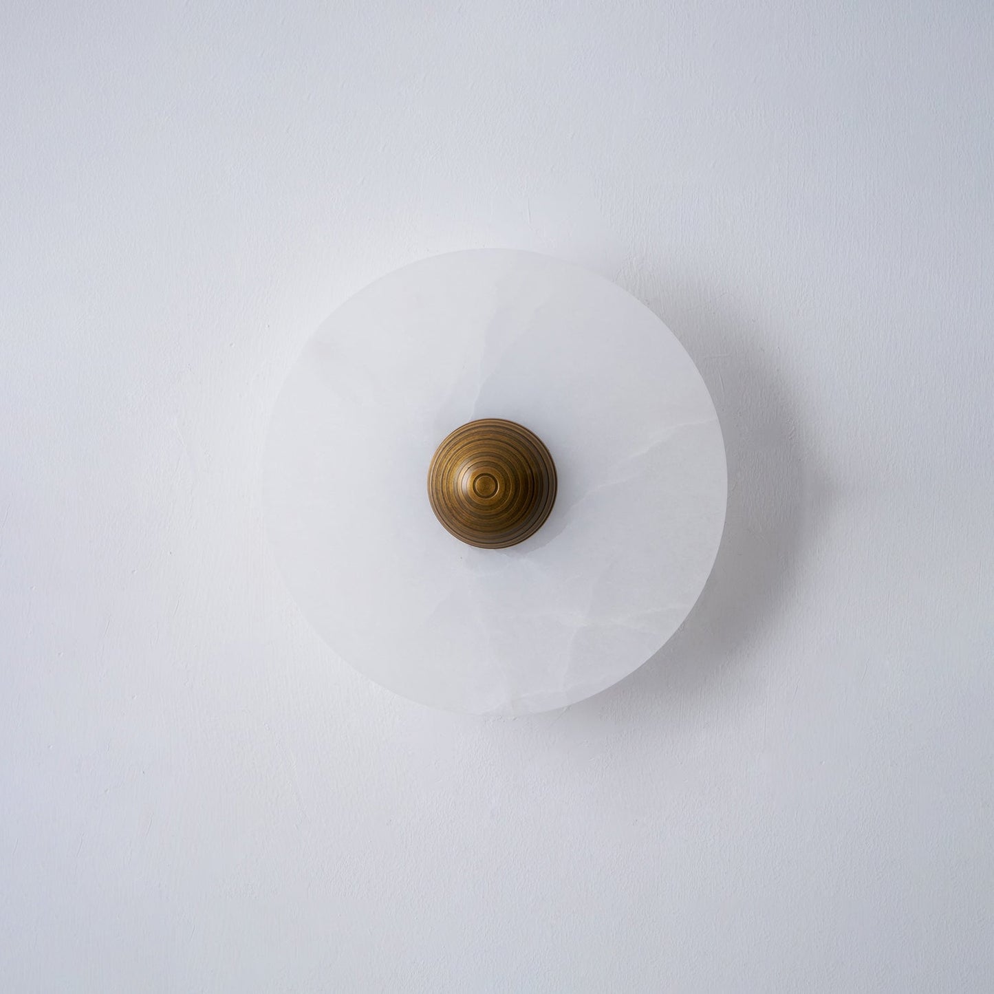 Median Alabaster  Sconce