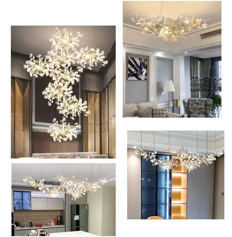 Ginkgo  Chandelier