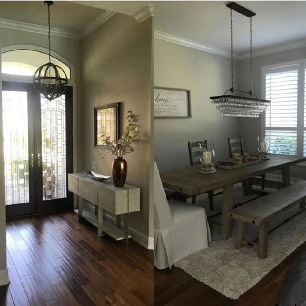 Retro Vintage Crystal Chandelier