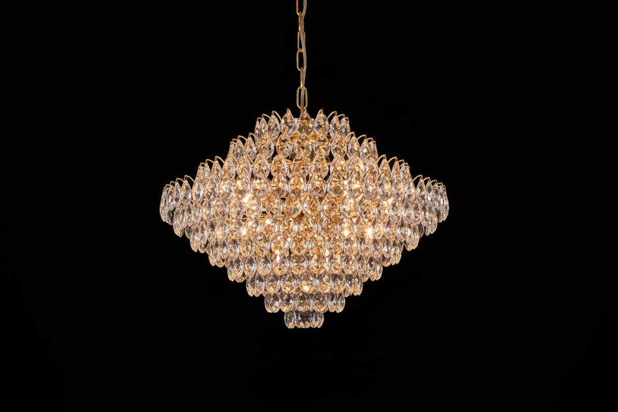 Nordique Prism Crystal  Chandelier