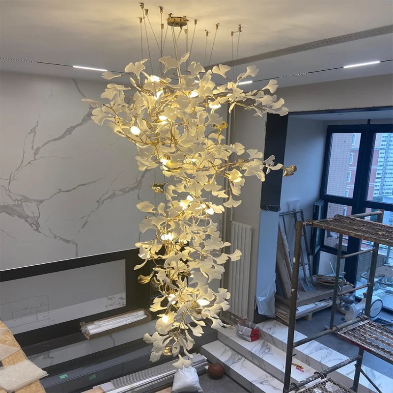 Gingko Chandelier