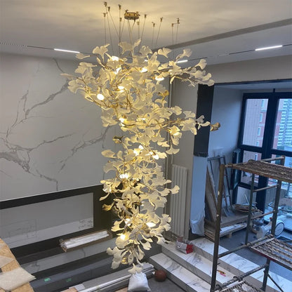 Gingko Chandelier