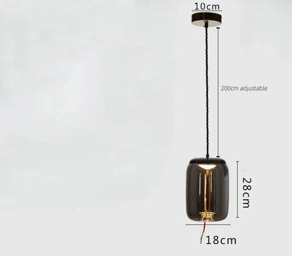 Auraloom Glass Pendant