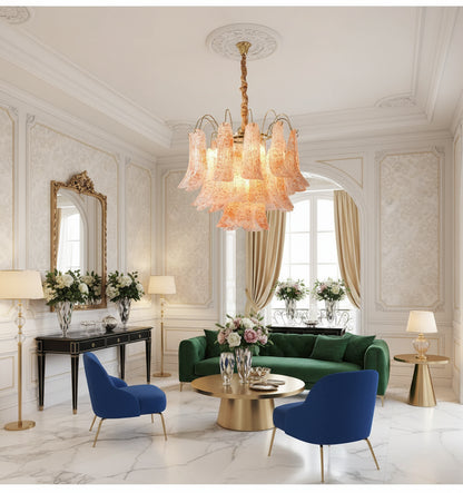 Venini Luxora Glass Chandeliers