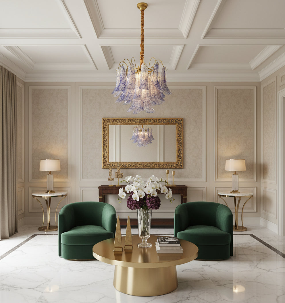 Venini Luxora Glass Chandeliers