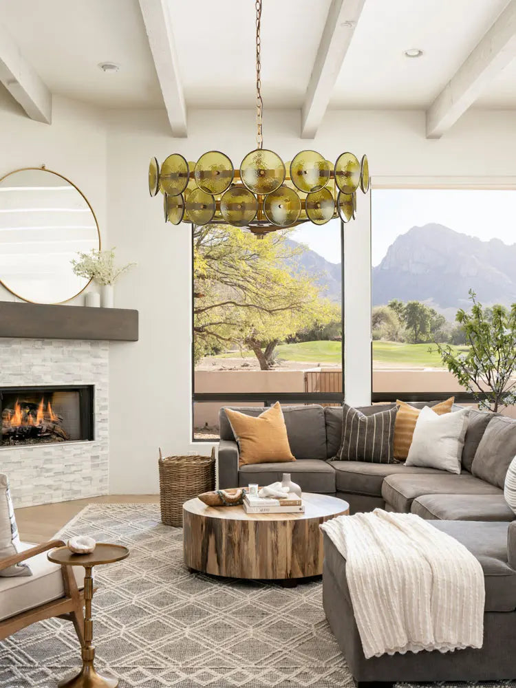 Lustrae Glass Chandelier