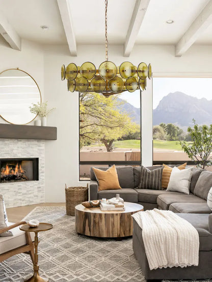 Lustrae Glass Chandelier