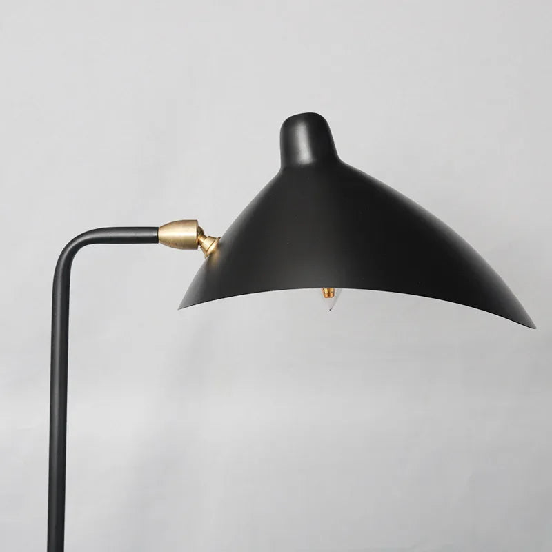 Linea Noir Minimalist Floor Lamp