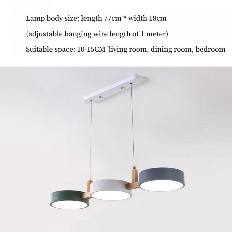 Nordic Trio LED Pendant Light