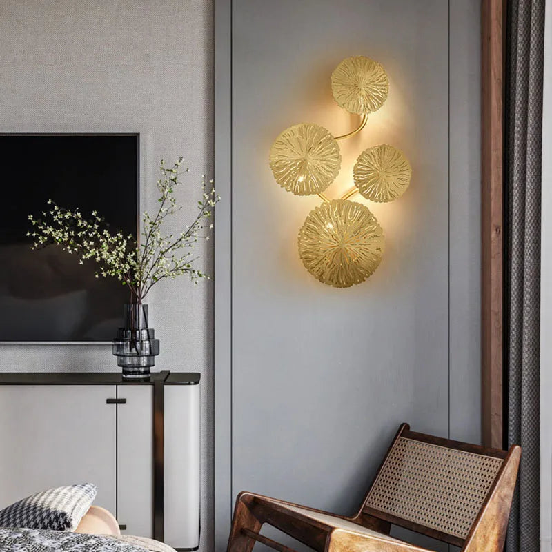 Lotus Leaf Wall Sconce