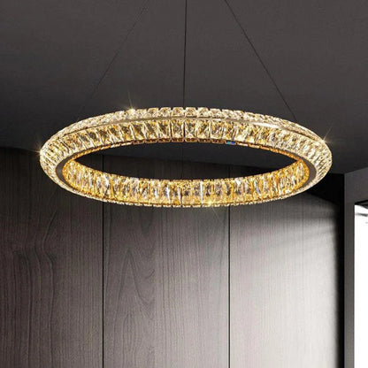 Aurora Luxe Crystal Pendant Chandelier