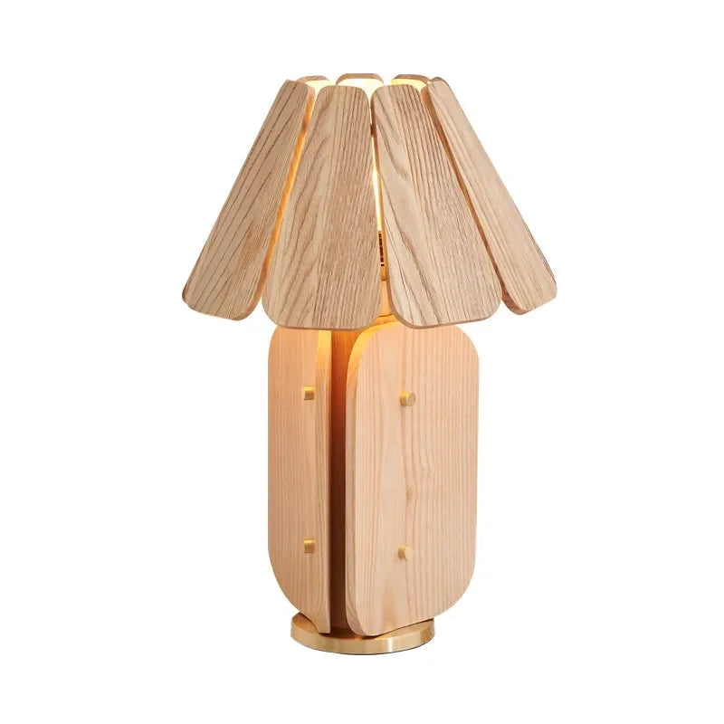 RADICA Wabi-Sabi Solid Wood Table Lamp