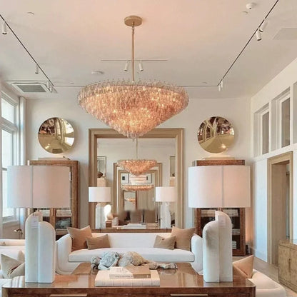 Aurelia Glass Chandelier