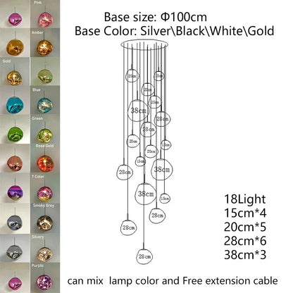 Melt Round Pendant System