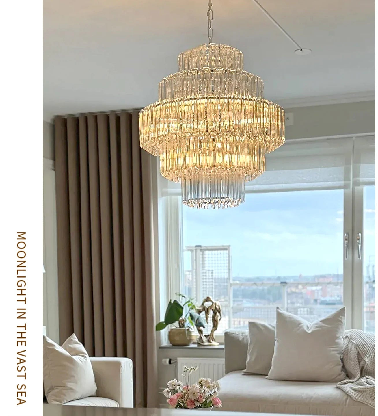 Lumis Cascade Chandelier