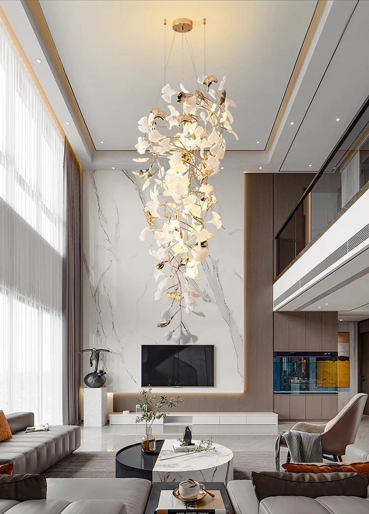 Gingko Chandelier