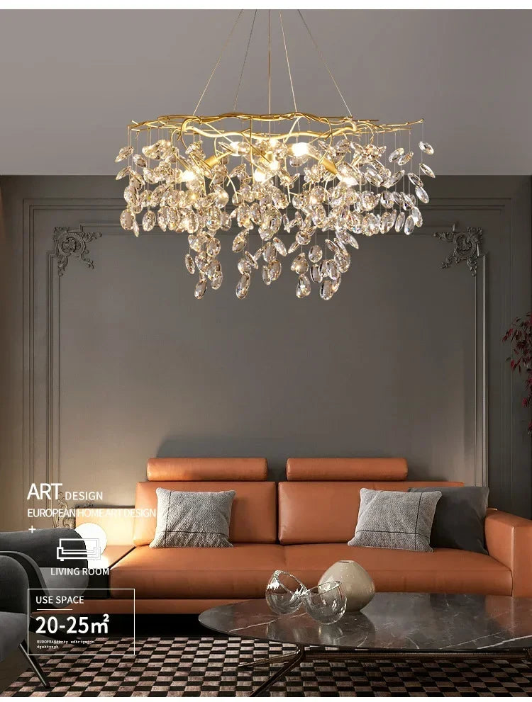 Aureliére Crystal Chandelier