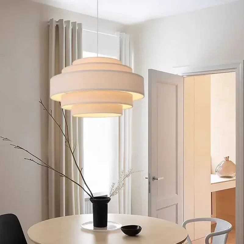 Aero Wabi Linen Glow Pendant