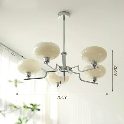BOLLICINA Glass Globe Cluster Chandelier