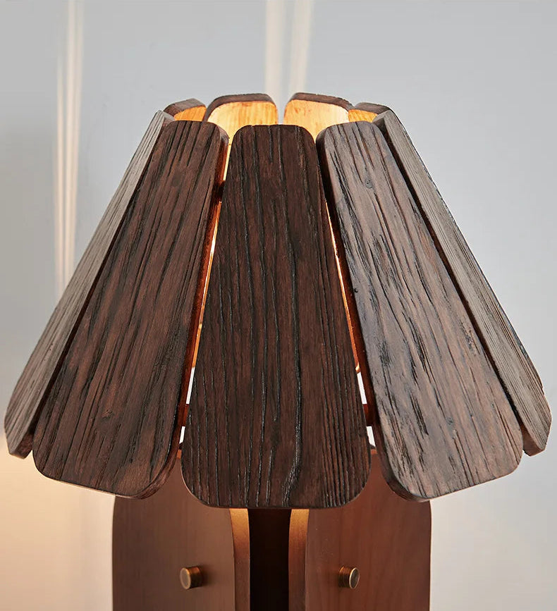 RADICA Wabi-Sabi Solid Wood Table Lamp