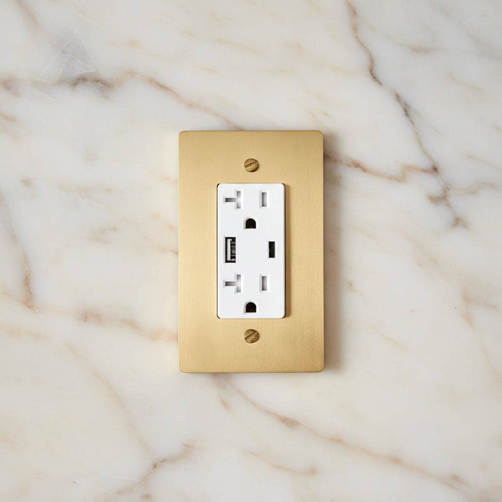 The Brass Outlet ( 1-gang)